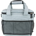 thumbnail image 3 of Trisha Yearwood Pet Collection Dog Travel Bag with Food Carriers & 2 Collapsible Bowls, Gray, 3 of 7