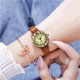 thumbnail image 1 of Reloj de pulsera informal para mujer, correa de malla de cuarzo, relojes de pulsera analógicos a la moda Wmkox8yii gfajkfgbkjabf1878, 1 of 2
