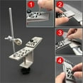 thumbnail image 6 of 1pc Manual Fixed Angle Sharpener Rotatable Angle Adjustable For Sharpening Diamond Quick Cutting Edge Clamp Table Holder, 6 of 25