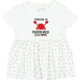 thumbnail image 3 of Inktastic Someone in Puerto Rico Loves Me Girls Baby Dress, 3 of 5