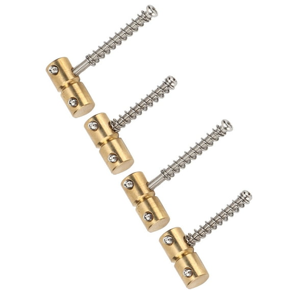 Bass Saddle Accessory, Bass Bridge String Saddle Bass String Saddle Metal Bass Bridge Saddle Clearer Sound Accessory Replacement for Electric for Professional