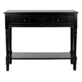 thumbnail image 3 of TiaGOC American Homes Collection Samantha Distressed/Black 2-Drawer Console Table, 3 of 7