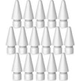 thumbnail image 1 of PINHEN 16 Pack Replacement Tips for Apple Pencil 1st Generation/ 2nd Generation Tips, iPad Pencil Nibs Accessories for Apple Pen Pro/USB-C/ 1/2 Gen, White, 1 of 7