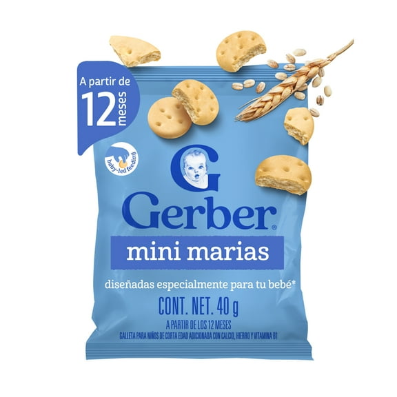 Galletas Mini Marias Gerber Bolsa de 40 g