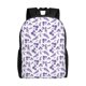 thumbnail image 1 of Easygdp Lavender Flowers Mochila Versátil y Elegante: Comodidad, Almacenaje y Durabilidad para la Universidad, Trabajo, Viajes y Uso Diario, 1 of 8