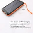 Waterproof 600000mAh Dual USB Portable Solar Battery Charger Solar