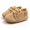 Khaki, variant on Newborn Baby Boy High Grade PU Lace-up Non-slip Soft Sole Toddler Frist Waliking Shoes