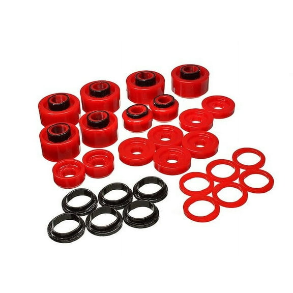 Body Mount Set - Compatible with 1999 - 2007 Ford F-350 Super Duty Crew Cab Pickup 2000 2001 2002 2003 2004 2005 2006