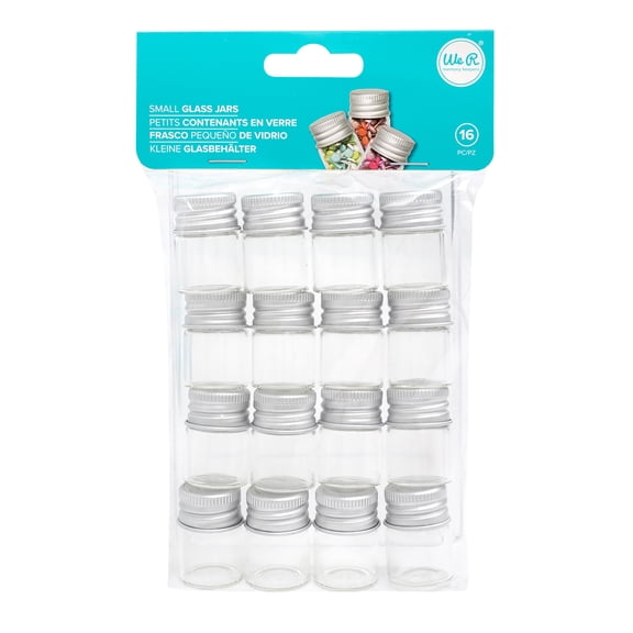 We R Memory Glass Jars Small 16pc