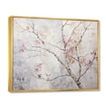thumbnail image 2 of Designart "Blossom Tree Of Pink IV" Floral Floater Framed Canvas Art Print, 2 of 7