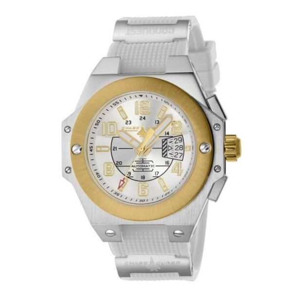 Chase Durer 48mm Conquest Automatic Silicone Strap Watch