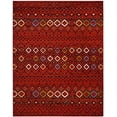thumbnail image 2 of Safavieh Amsterdam Collection AMS108D Moroccan Boho Non-Shedding Stain Resistant Living Room Bedroom Area Rug, 8' x 10', Terracotta / Multi, 2 of 2