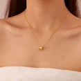 thumbnail image 2 of Skin-friendly Simple Fashion High-end Non-fading Titanium Steel Necklace, 2 of 2