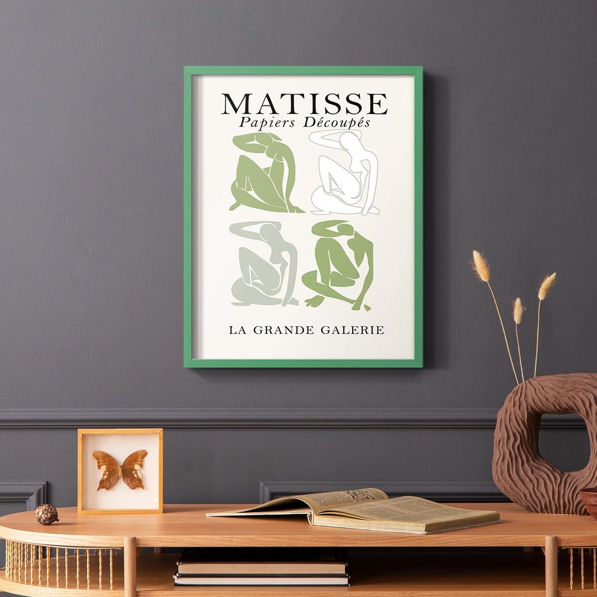 Matisse CCLXXXVI in Solid Wood 8 x 10 Framed Print
