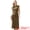 Brown, variant on DARING DIVA Women's 2 Piece Outfits Cap Sleeve Tops Bodycon Midi Skirt Sets XS Brown