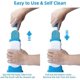 thumbnail image 2 of Pet Hair Remover Brush, Lint Brushes Double-Sided Fur Lint Removal Brush with Self-Cleaning Base for Remove Cat and Dog Fur, Lint, 2 of 3