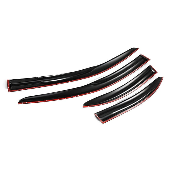 SEBLAFF 4 Pieces Acrylic Sun Rain Guard Vent Shade Window Visors Replacement for 2008-2017 Mitsubishi Lancer