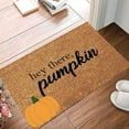 thumbnail image 6 of JeashCHAT Pumpkin Doormat Thanksgiving Halloween Welcome Mat for Front Door Front Porch, Fall Floor Mat, Indoor Outdoor Entrance Door Mat, Home Decor, 24 x 16 Inch, 6 of 6