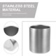 thumbnail image 2 of 304 Stainless Steel Toothbrush Tumbler Cup Water Cup Beverages Beer Cup for Home Party Travel (Silver, 300ml), 2 of 4