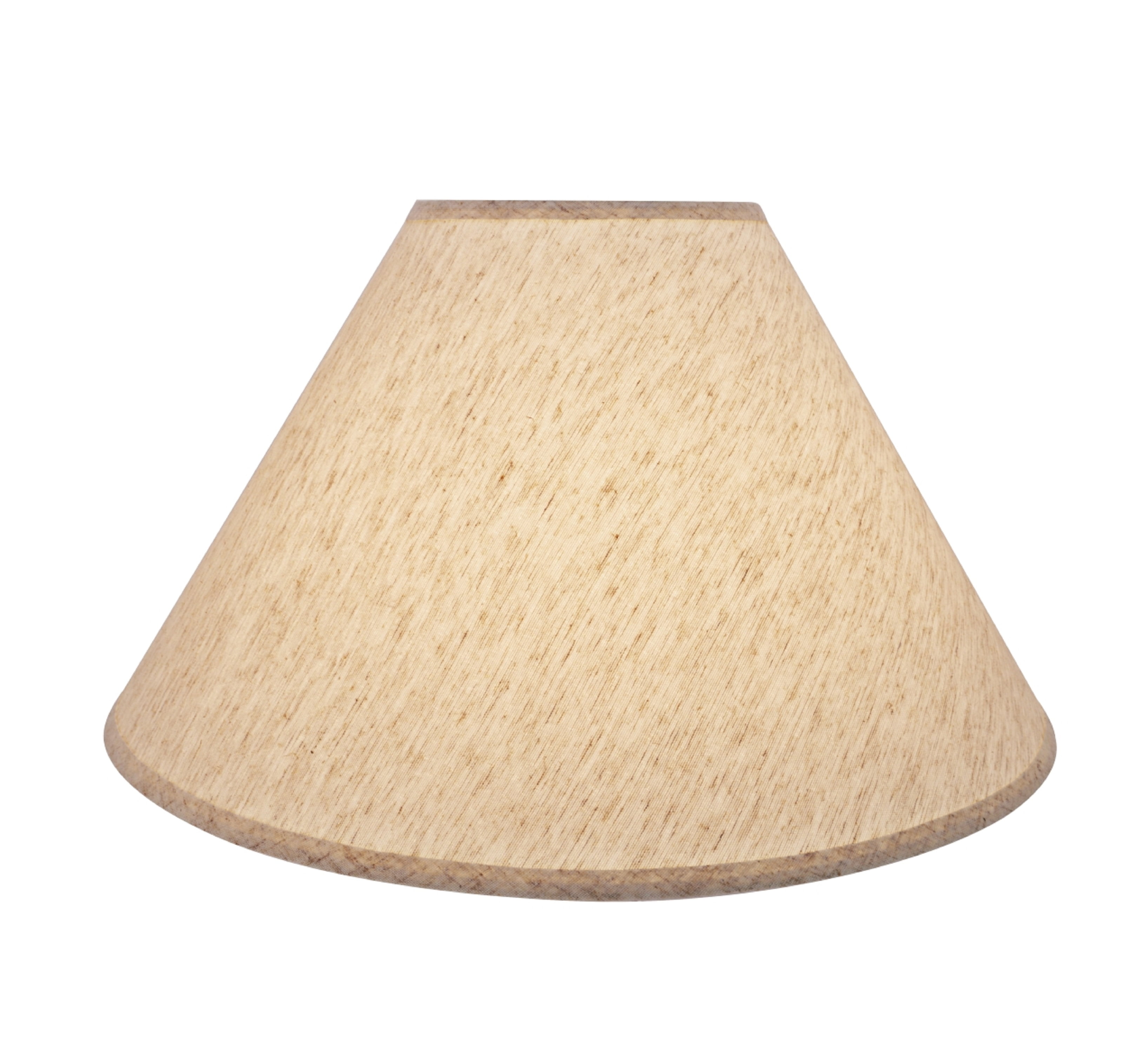 Aspen Creative 32561 Transitional Hardback Empire Shaped Spider Construction Lamp Shade in Beige, 20" wide (7" x 20" x 12 1/2")