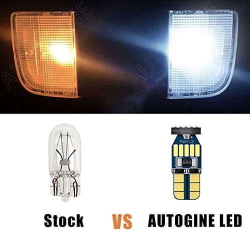 Kit de luces interiores LED blancas de 6 piezas AutoGine para Toyota Corolla 2003 2004 2005 2006 2007 AUTOGINE AUTOGINE