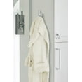 thumbnail image 3 of Amerock Blackrock Polished Nickel Single Prong Robe Hook, 3 of 7