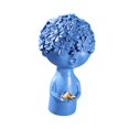 thumbnail image 2 of simhoa Creative Character Statue Artwork Tabletop Ornament for Office Shelf Bedroom Blue, 2 of 8