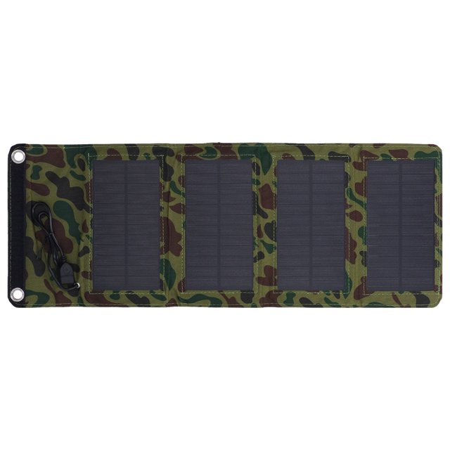 Oubit Portable Solar Panel,7W Solar Charger Camouflage Solar Panel Charger Solar Powered Charger True Excellence