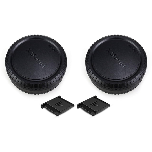 Kit de tapa y tapa de lente para cámara y lente Fujifilm con montura X
