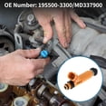 thumbnail image 2 of Inyector de Combustible para Mitsubishi Montero 3.5 1998-2002 Coincidencia de Flujo No.195500-3300/MD337900 Boquilla de Combustible Naranja 1 Pc, 2 of 7