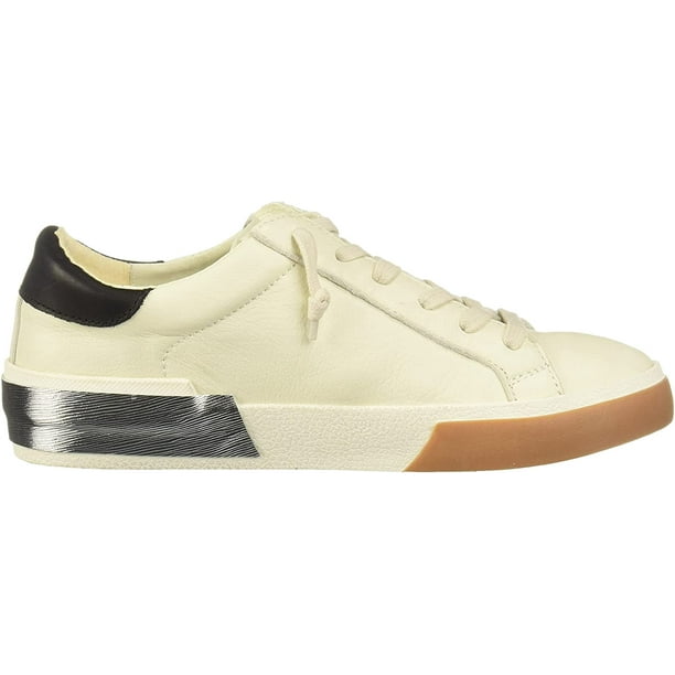 zina sneakers in white black leather