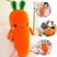 thumbnail image 5 of Forma de la zanahoria de Pascua almohada plush duermiendo abrazando el regalo de peluche de cojín para niños, 5 of 5