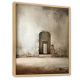 thumbnail image 2 of Designart "Embracing Empty Space: Beige Minimalism I" Minimalism Floater Framed Wall Decor, 2 of 5