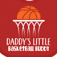 thumbnail image 4 of Inktastic Daddys Little Basketball Buddy Boys Boys Baby Bib, 4 of 4