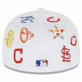 thumbnail image 4 of New Era  Men's MLB Well-Crafted Teams Patch Logos Cap All-star 59FlFTY Fitted Hat, 4 of 7