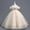 Beige, variant on uublik Party Dress for Girls Size 7-13 Sleeveless Tulle Dresses Kids Birthday Formal Wedding Pageant Princess Dress Blue