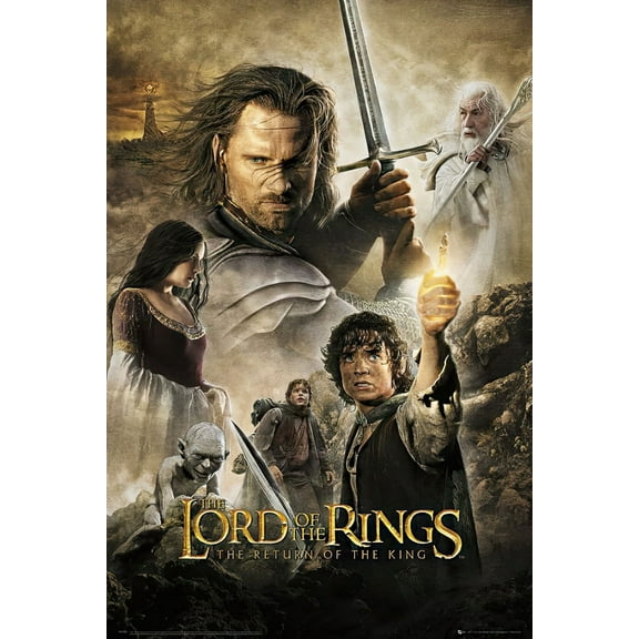 Lord Of The Rings - Return Of The King - Movie Poster (Regular) (Size: 24 X 36")