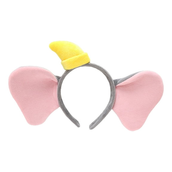 Lovely Elephant Ears Hair Hoop Cartoon Headdress Washing Face Makeup Headband Headwear Hair Accessory