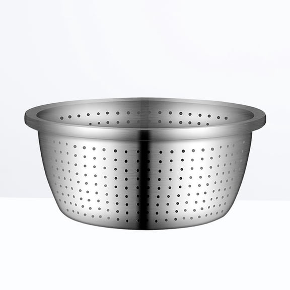 ETEREAUTY Stainless Steel Kitchen Drain Bowl with Plated , Fruit and Vegetable Strainer for Efficient Washing