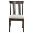 thumbnail image 4 of Everton Wood Dining Side Chair Dark Walnut (Set of 2), 4 of 13