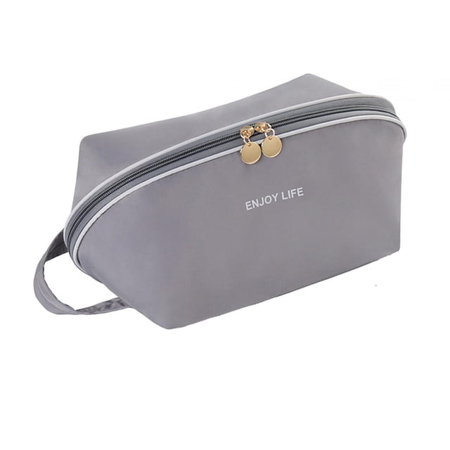 Packing Organizer Bra Underwear Storage Bag Packing Cube Portable Lingerie Pouch Light Gray