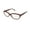 sunset tortoise, variant on NEW VERA WANG LUXE SASHA WOMENS/LADIES CAT EYE FULL-RIM TABAC FRAME DEMO LENSES 53-17-135 EYEGLASSES/GLASSES