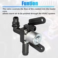 thumbnail image 4 of Solenoide de válvula de Control del calentador del motor No.CV6118495TC para Ford Escape 2013 2014 2015 2016 2017 2018 2019, 4 of 7