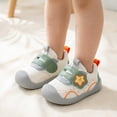 thumbnail image 4 of WAYUTE Toddler Boy Shoes Breathable Mesh for Infant First Walking Steps Lightweight Flexible Sole Boys Girls Casual Daily Wear, 4 of 6