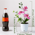 thumbnail image 2 of 4 pzs Arreglo Orquídeas Artificiales Decoración Con Macetas Belug, Multicolor, 2 of 5