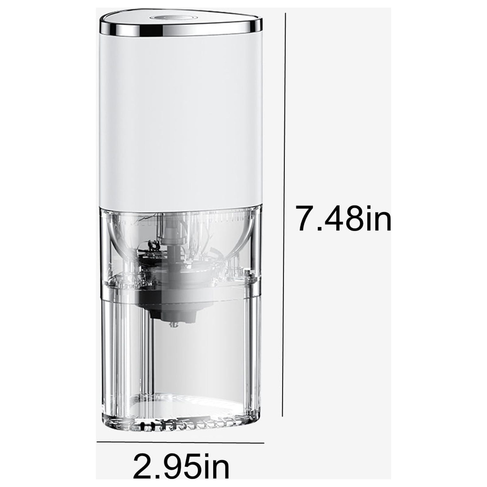 Wovilon Portable Coffee Grinder Electric, Adjust-Able Burr Mill Coffee Grinder with Multi Grind Settings for Coffee Beans, Conical Burr Coffee Grinder