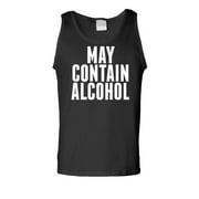 MAY CONTAIN ALCOHOL - beer party drinking - Mens Tank Top
