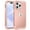 Rosegold, variant on for iPhone 16 Pro Case, Slim Dual Layer 3 in 1 Heavy Duty Protection Hybrid Hard PC Soft Silicone Rugged Bumper Anti Slip Full-Body Protective Cases for iPhone 16 Pro, Purple