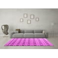 thumbnail image 3 of Ahgly Company Indoor Rectangle Abstract Pink Modern Area Rugs, 7' x 9', 3 of 4