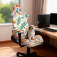 thumbnail image 2 of TSOVTHRID Dragonfly Colorful Daisy Print 4 Pieces Gaming Chair Covers Slipcovers, Non-Slip Stretchable Computer Reclining Gaming Chair Seat Cover with Armrest Covers, 2 of 7